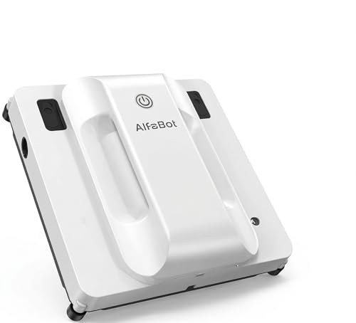AlfaBot Window Cleaning Robot, 5000Pa Window, 3 Intelligent Path Planning, Anti-Slipping System