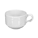  Königlich Tettau Kaffeeobertasse 1 0,18 ltr. SALZBURG WEISS UNI 3 Seltmann**6 (6 Stück)