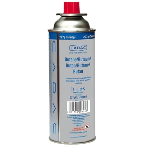 CADAC Cartouche de Gaz à Baïonette 220G Butane/Propane