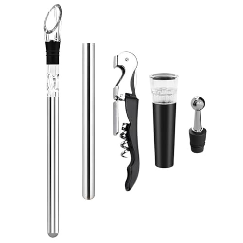 ETUCYNG Varillas de enfriador de bebidas, de enfriador de vino, Juego de palos de enfriamiento de vino, Accesorios de barra de congelador de botella de vino para reuniones