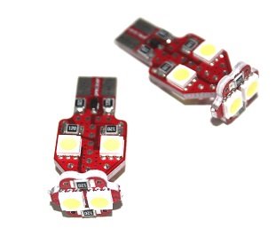 Seitronic® 2 piezas 6 SMD LED de 3 W W16 W luz de freno trasera o marcha atrás Luz