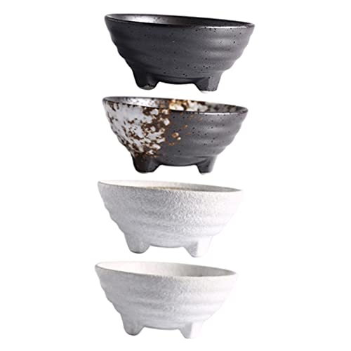 Platos cerámicos para sushi Zerodeko 4 piezas miniatura 1