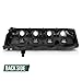 LQI Engine Valve Cover w/Gasket Compatible with Nissan Navara D22 D40 YD25 Black