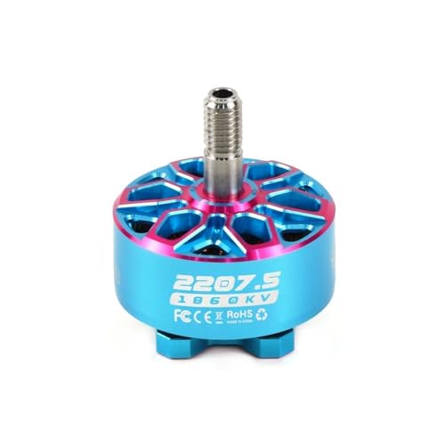 Moteur sans balais 2207.5 1860KV pour quadrirotor drone de course FPV alimenté en 6S