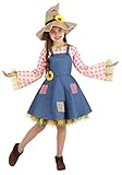 Fun Costumes Kid's Scarecrow Sweetie Costume, Multicolor (Large)