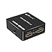 Produktbild HDMI Splitter 1 In 2 Out 4K 60Hz, PORTTA HDMI Splitter 1x2 with Auto Scaling 4K 60Hz 4:4:4 4:2:2 4:2:0 to 1080P Support HDMI 2.0b HDCP 2.2 HDR10 Dolby Vision 18Gbps 3D