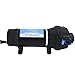 Amarine Made AC 110V Self Priming Water Pressure Diaphragm Pump 17LPM/4.5GPM AMPS:1.0A,MAX.AMPS:1.8A Press Setting:40PSI/2.8bar Caravan/RV/Boat/Marine