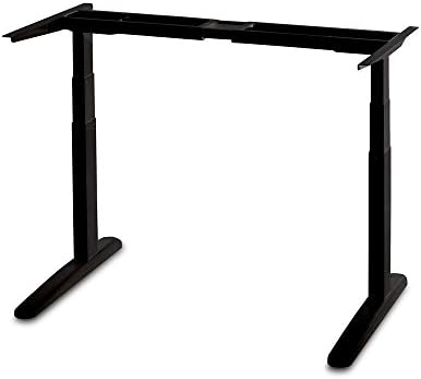 Jarvis Deluxe Electric Adjustable Height Standing Desk Frame (Black)