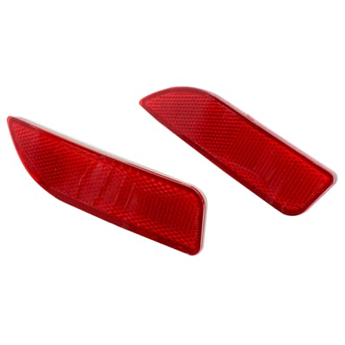 Parachoques Reflector Compatible Con Toyota Para Corolla US 2011 2012 2013 2 Reflectores De Parachoques Trasero Para Coche, Luz De Freno Y Conducción 8191002130 Y 8192002030.