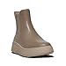 Produktbild Fitflop Damen F-Mode Leather Flatform Chelsea Boots Stiefel, Minky Grey, 40 EU