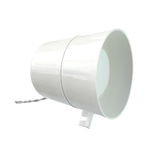 Kit 2 Sirenes bivolt e sensor de presença ambiente externo