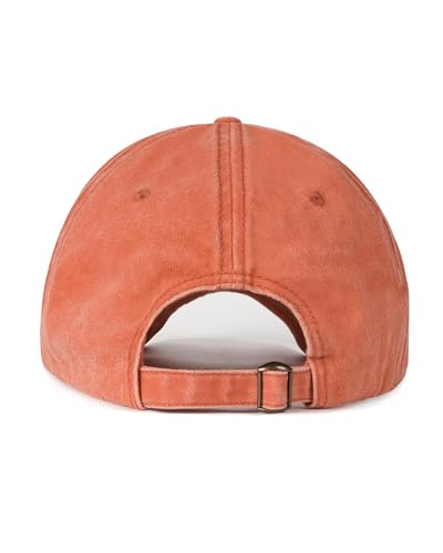 Image of XXL Baseball Cap For Big Heads, Soft Crown Washed Dad Hat, Oversized Denim Cap For Men Women Golf, Travel, Daily Wear