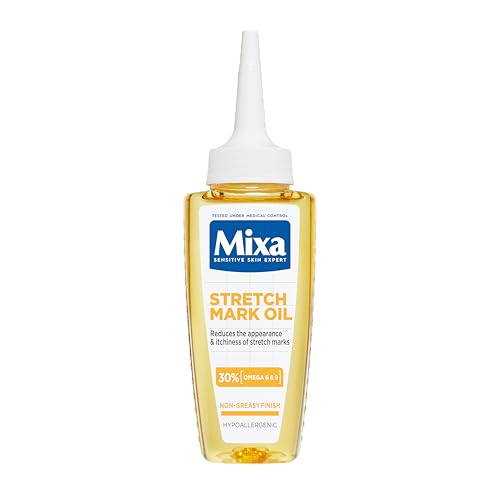 MIXA Stretch marks oil Niacinamide Bright with omega 6 and omega 9 sunflower oil 100ml image 3