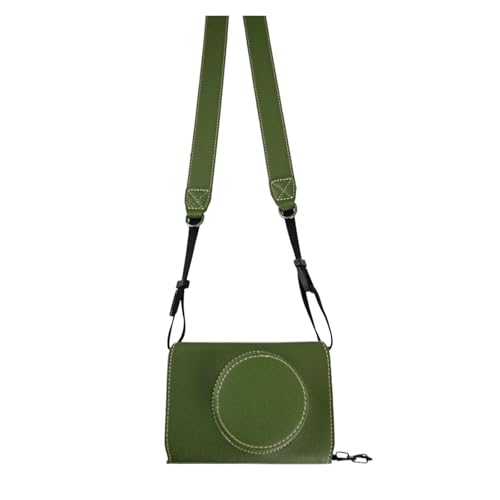 X-E5 �J�����J�o�[���V�v�����g�X�^�C�� PU �o�b�O�x�m�t�C���� XE5 Xe5 �p�t���{�f�B�ی�V�F���V�����_�[�X�g���b�v�P�[�X(Green)