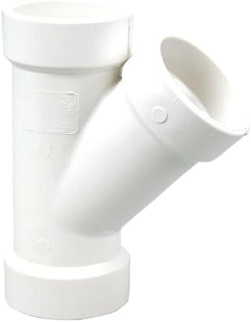NIBCO - K09026C U4810 2 HXHXH 45 WYE PVC, White, 2" (U48102)