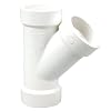 NIBCO - K09026C U4810 2 HXHXH 45 WYE PVC ، أبيض ، 2 & # 34 ؛ U48102