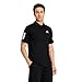 Adidas Men's Club Tennis Climacool 3-Stripes Polo Shirt, Black, Large
