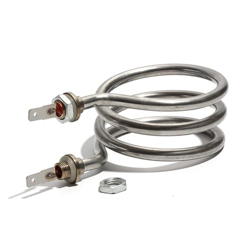 Water Fountain/Water Dispenser Transverse Spring Pipe 3 Coils Heater Tube 220V 800W Electric Heating Element(M10 Thread)