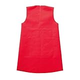 [サンワ] カンタン衣装づくり ワンピースS 赤