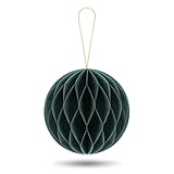 3 decorazioni natalizie in carta a nido d'ape | Decorazioni da appendere per il vostro albero o ghirlanda di Natale | Natale scandinavo | palline minimaliste | ornamenti natalizi vintage | palline
