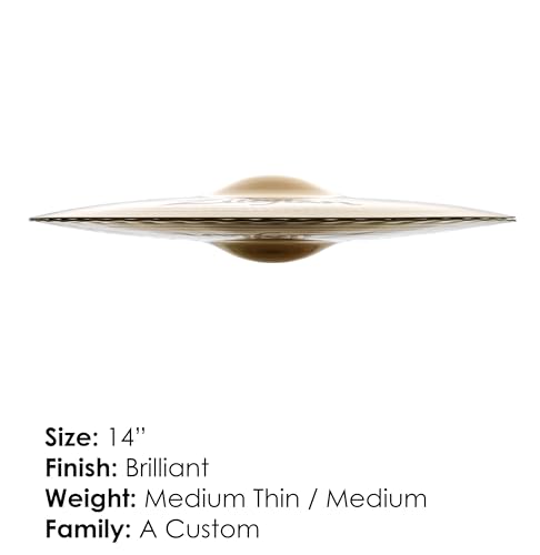Zildjian A Custom Series - 14 Zoll Mastersound Hi-Hat Cymbals - Pair