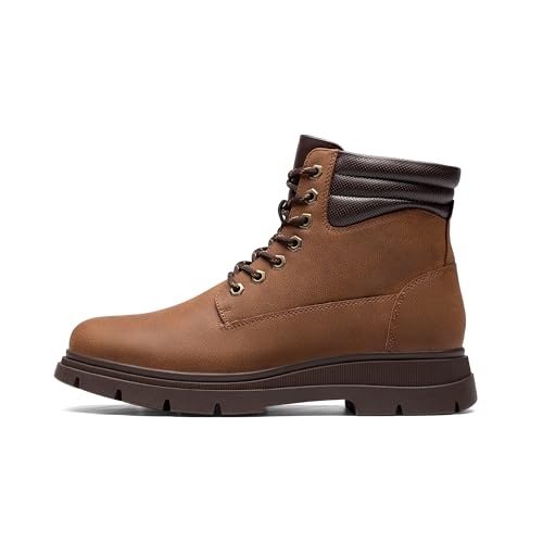 Bruno Marc Men's Casual Chukka Ankle Boots Lace Up Dress Derby Boots,Size 10,Brown,BMUMAB2512
