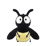 Fabriqué à partir de tissu peluche doux de haute qualité avec rembourrage en coton PP. Neuf motifs d'insectes créatifs : amusant, mignon et expressif. Détails fabriqués à la main avec coutures solides et ailes ou antennes 3D. Léger et décoratif, parfait pour les bureaux ou les étagères. Idéal comme cadeau unique et ludique pour tous les âges.