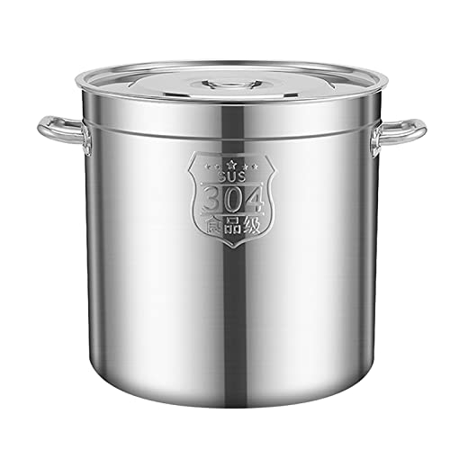Seau à eau commercial inox 304 tambour à huile de grande capacité