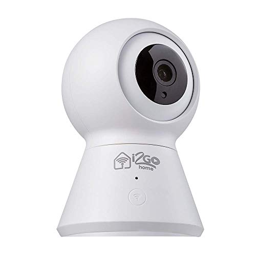 Câmera Inteligente 360º Wi-Fi, I2go, Home - Compatível com Alexa Echo Show, Branco