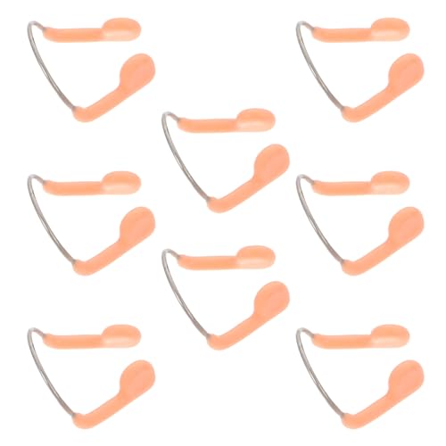 Ciieeo Pince-Nez de Natation Réutilisable en Caoutchouc et Fil d'acier, Natation en Plein Air Plongée, pour Débutants