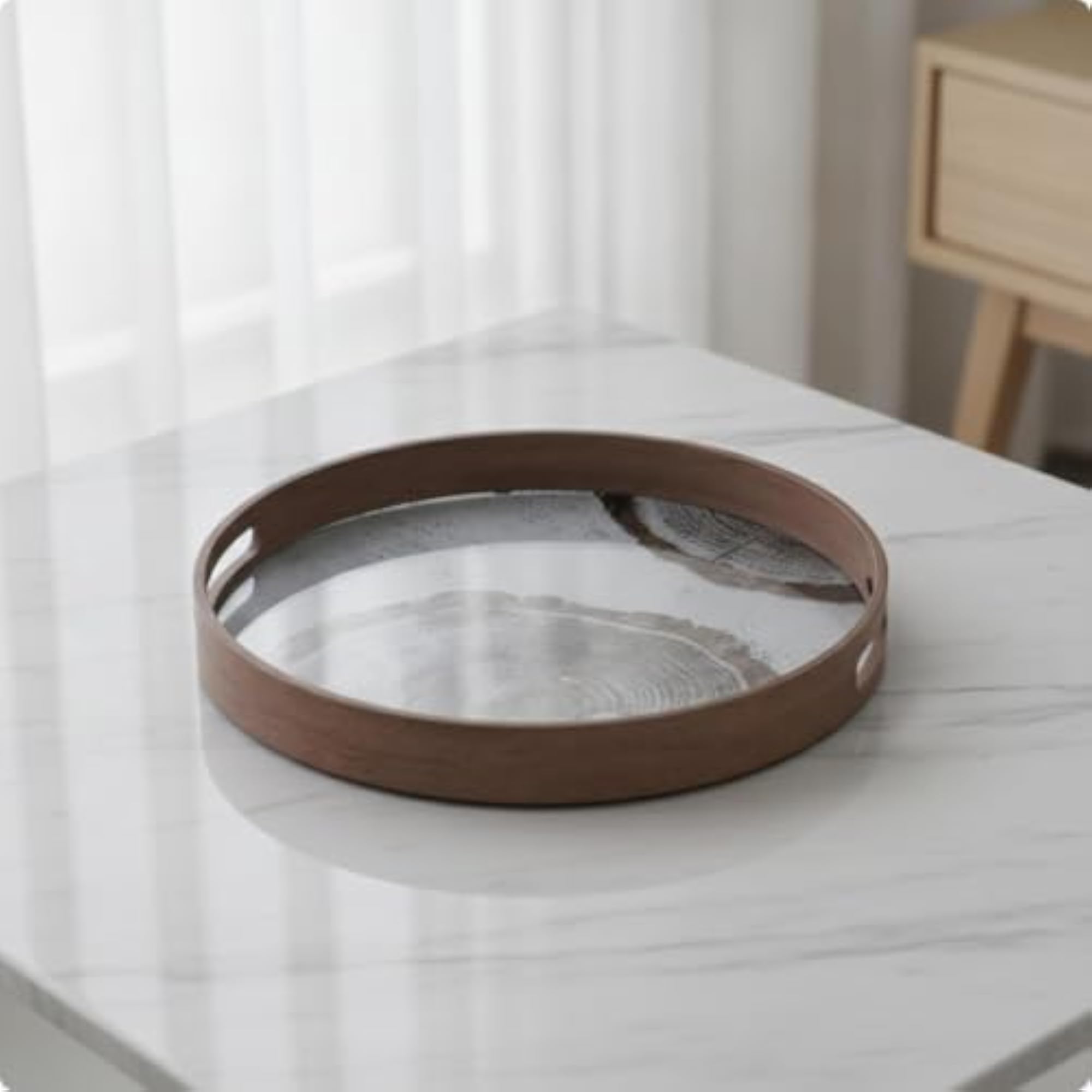 Easy-Care Decorative Storage Tray, Versatile