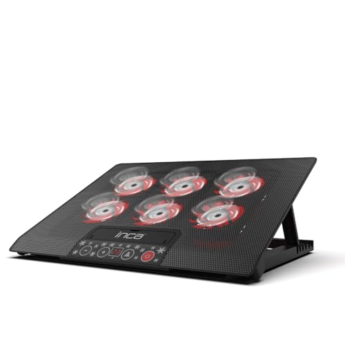 INCA INC-601GMS Black système de Refroidissement pour Ordinateurs Portables Noir