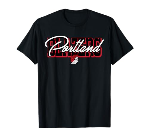 NBA - Portland Trail Blazers Blockletter Script T-Shirt