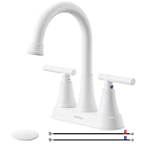 Hurran Bathroom Faucets for Sink 3 Hole,...