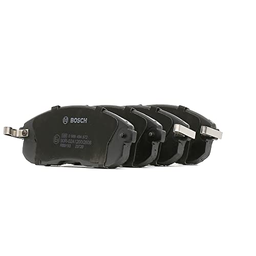 Bosch BP1493 - Pastiglie Freni Auto, Delantero - Calidad Bosch - Reducción de Ruido y Polvo - Certificación ECE-R90 - Sin Cobre - 1 Juego de 4 Pastillas