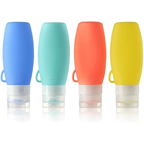 MOCOCITO Botella de Silicona de Viaje Anti-Fugas Cover