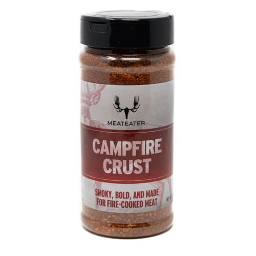 MeatEater Seasoning Blend - Premium Wild Game And Outdoor Grill Rub Crafted By Hunting Experts With Bold, All-Purpose Flavor For Meat, Fish, And Poultry, Campfire Crust