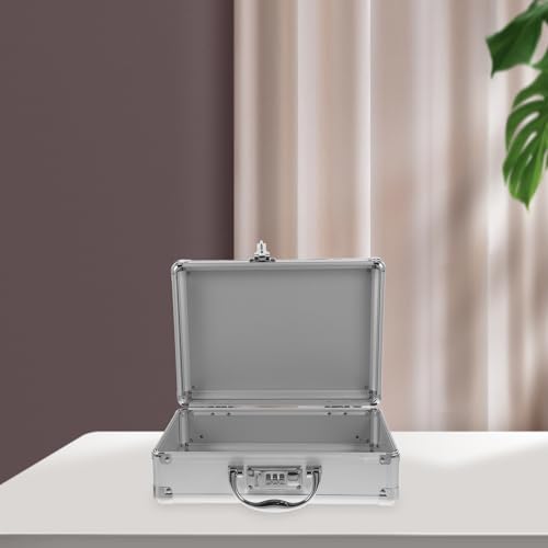 Coffret outils robuste en alliage d'aluminium couleur argent - 7