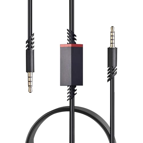 A40 Replacement Cable for astro Inline Mute Cord 3.5mm Audio Extension Cords Compatible for A10 A50 A40 TR Gaming Headsets Xbox One Gaming Headphones Ps-5/4 Controller,2m/Black