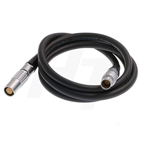 Cable de 7 pines de 5m con conectores 1B FGG PHG anticaídas para cámara de cine Alexa Mini y Norsinc 2