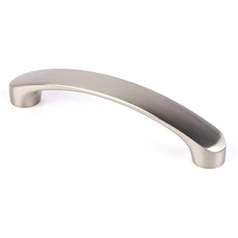 MOOUK - Manilla de puerta de armario de acero inoxidable, 12 unidades, 96/128/160 mm Cover