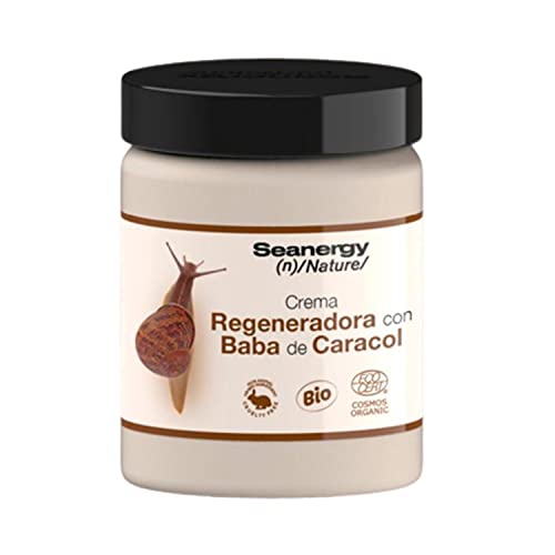 Cosmética mujer de la marca Seanergy: crema hidratante para cuidado corporal, Nature-Vegan Baba de Caracol crema hidratante (300 mililitros)