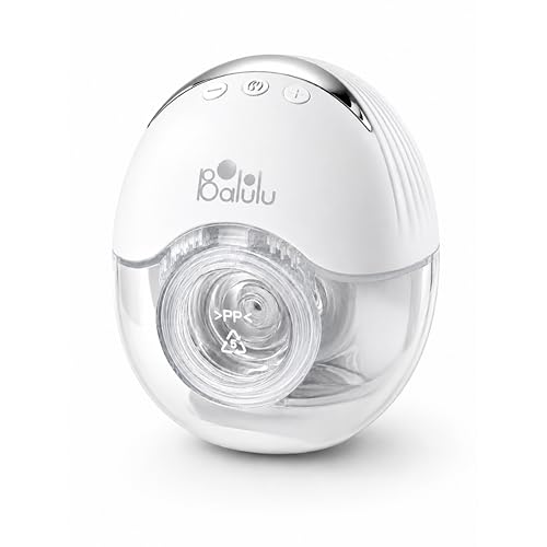 BALULU Tire-lait électrique mains libres FinConfort Pro | Confortable, 4 modes 12 niveaux, Silencieux 47 dB, Capacité d'aspiration de qualité hospitalière, 210ml