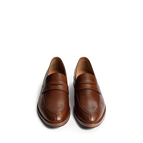 New Republic - Allen Leather Loafer (Pecan, Us_Footwear_Size_System, Adult, Men, Numeric, Medium, Numeric_9_Point_5) #TOP1