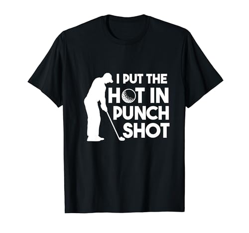 Golf word game Punch Shot pun for golfers T-Shirt