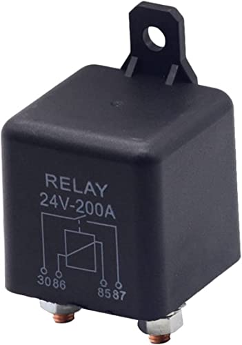 Relé de alta corriente 24V 200A continuo JCAKES para motor de camión y automóvil 3
