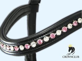 Crownclub Mirabell gebisslose Trense Sidepull rosa