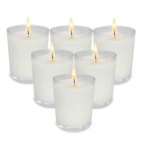 Bougies votives en cire de soja parfaites pour un spa relaxant ou un mariage chaleureux