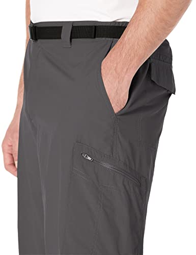 Image of Columbia Men's Regular Fit Shorts (AM4723 Cypress Heather Camo Print 40)