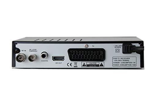 Teknikal HD Freeview Set Top Box Receiver Plus Recorder for Digital TV Channels Tuner HDMI / Scart Outputs USB Memory Slot DVB-T Digi Box 4 Switchover - Image 3